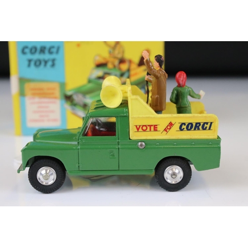 1364 - Boxed Corgi 472 Public Address Vehicle diecast model with both figures, diecast & decals vg, gd box ... 