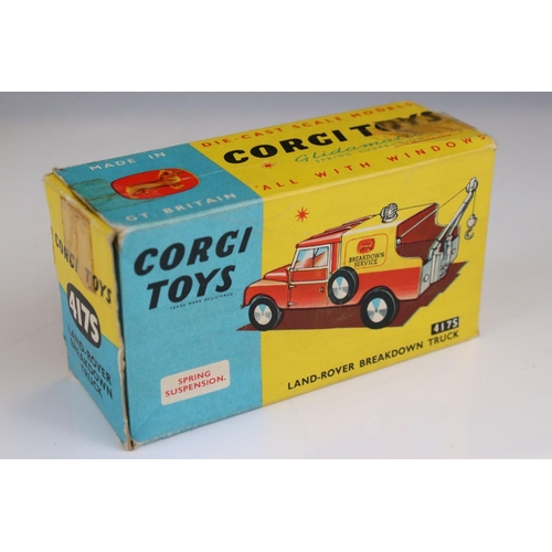 1370 - Three boxed Corgi diecast models to include 4175S Land Rover Breakdown Truck (diecast with paint chi... 