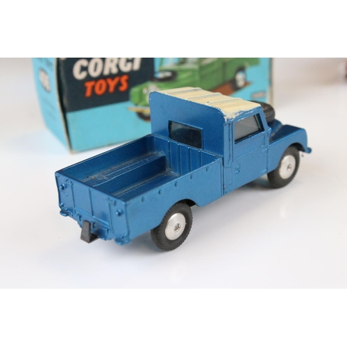 1371 - Two Boxed Corgi diecast models to include 406 Land-Rover (109