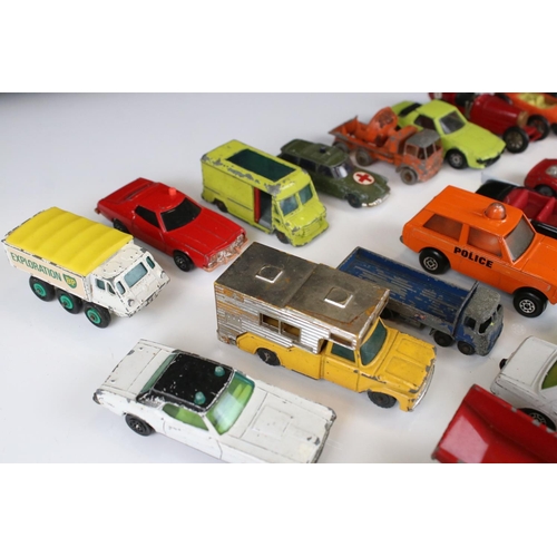 1375 - Around 40 diecast models to include Corgi Juniors, Husky and Matchbox examples, play worn