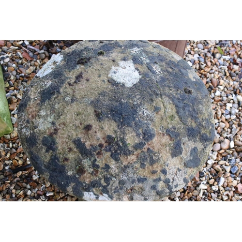 130 - Small 19th century Sandstone Staddle Stone, 50cm high