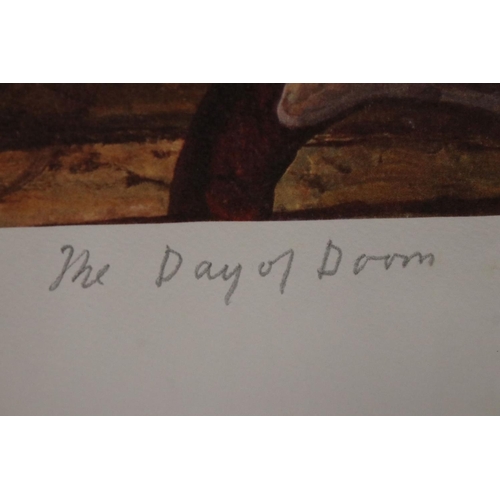 542 - Carel Weight (1908-1997) two Signed Limited Edition Lithographic Prints, one titled ' The Day of Doo... 