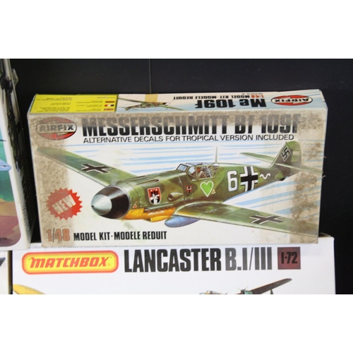 367 - 22 Boxed & unbuilt plastic model kits featuring Airfix, Matchbox & Revell examples to include Matchb... 