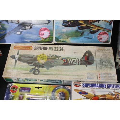 367 - 22 Boxed & unbuilt plastic model kits featuring Airfix, Matchbox & Revell examples to include Matchb... 