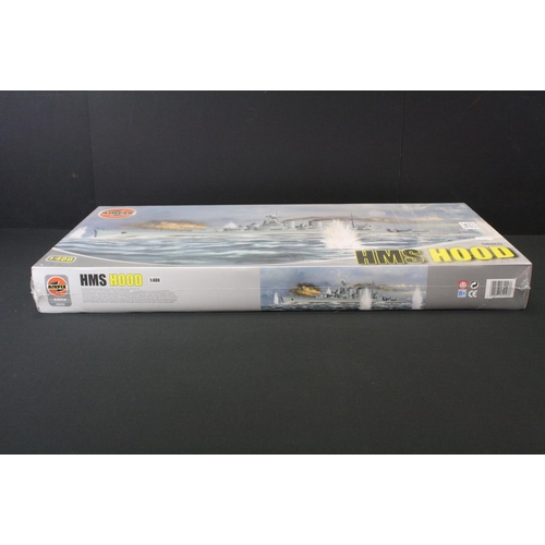 373 - Sealed boxed Airfix 1/400 08202 HMS Hood plastic model kit, ex