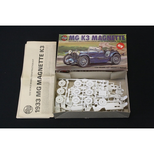 375 - 12 Boxed & unbuilt plastic model kits to include Monogram 1/24 The Classic Mercedes Benz, Lindberg M... 