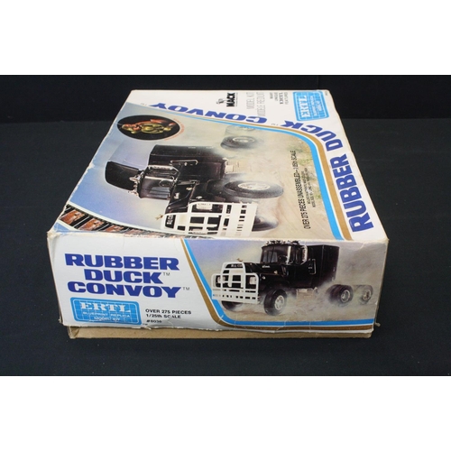 380 - Boxed & unbuilt ERTL Blueprint Rubber Duck Convoy 1/25th scale plastic model kit no. 8036, with inst... 