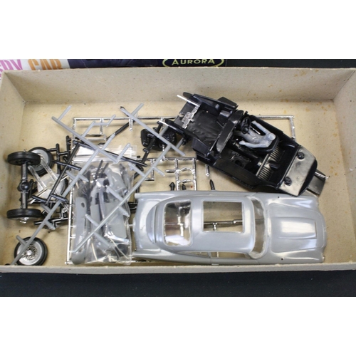 381 - Three Boxed plastic model kits to include an unbuilt Tamiya 1:12 Big Scale Series Porsche Turbo RSR ... 