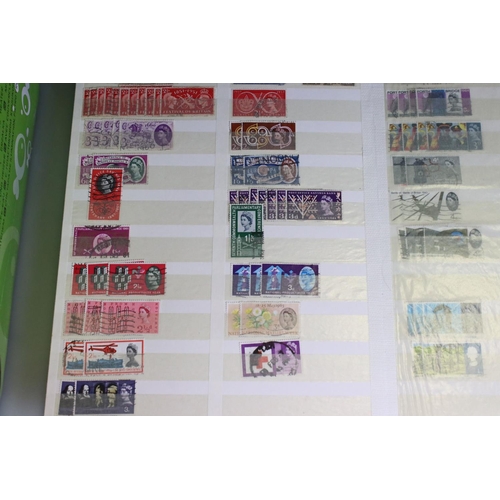 400A - Quantity of Stamps in Albums, Stamps in folders, Empty Stamps Books and Folders, British and World