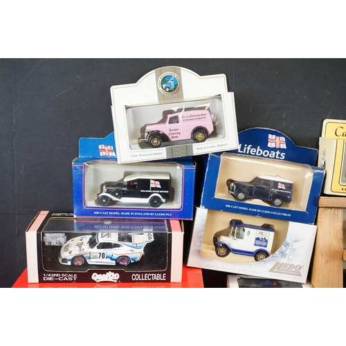 1087 - 24 Boxed / cased diecast models to include 2 x Paul's Model Art Minichamps (1:18 scale Bar 01 Supert... 