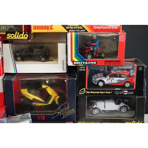 1092 - 23 Boxed diecast models to include Dinky 275 Brinks Truck, Britains TRX 300 4x4 All Terrain Vehicle,... 