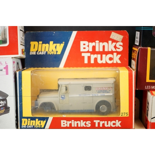 1092 - 23 Boxed diecast models to include Dinky 275 Brinks Truck, Britains TRX 300 4x4 All Terrain Vehicle,... 