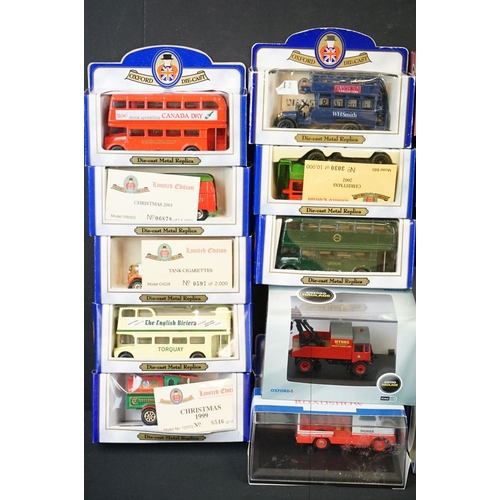 1096 - 40 Boxed / cased Oxford Diecast models to include 10 x Oxford Commercials (76CM007, 76FTB002, 434AK0... 