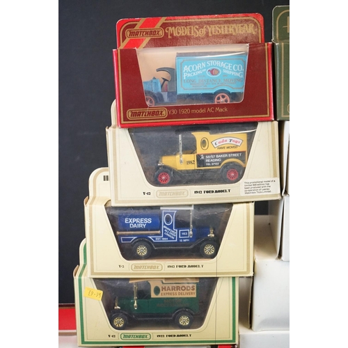 1097 - 42 Boxed Matchbox Models of Yesteryear diecast models to include ltd edn examples (diecast ex, boxes... 