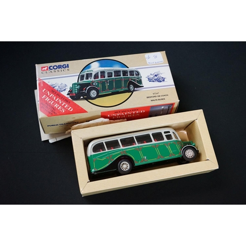 1103 - 12 Boxed Corgi Classics Public Transport from Corgi diecast models with certificates to include 9711... 