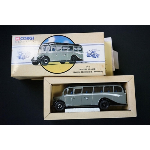 1103 - 12 Boxed Corgi Classics Public Transport from Corgi diecast models with certificates to include 9711... 