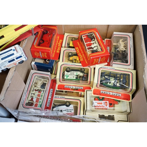 1179 - Quantity of circa 1970s diecast models to include mainly Matchbox & Corgi plus 32 boxed Lledo diecas... 