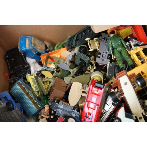 1179 - Quantity of circa 1970s diecast models to include mainly Matchbox & Corgi plus 32 boxed Lledo diecas... 