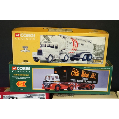 1188 - 19 Boxed Corgi Classics diecast models to include 3 x Public Transport (97822, 97115, 97363), 2 x Br... 