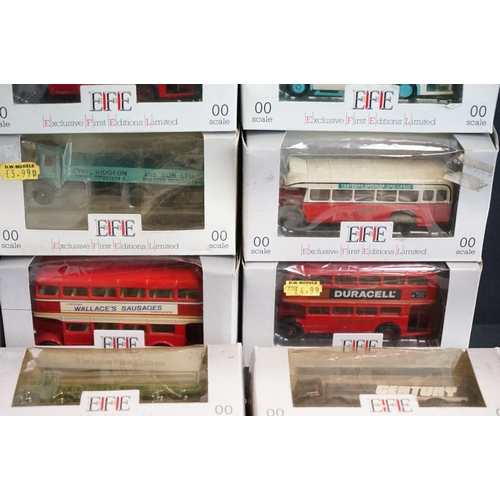 1192 - 23 Boxed EFE Exclusive First Editions diecast models to include 7 x 1:76 scale diecast models (13004... 