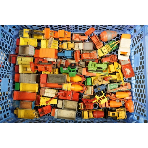 1194 - Over 230 mid 20th C onwards play worn diecast models, mostly Matchbox Lesney, also featuring Corgi, ... 