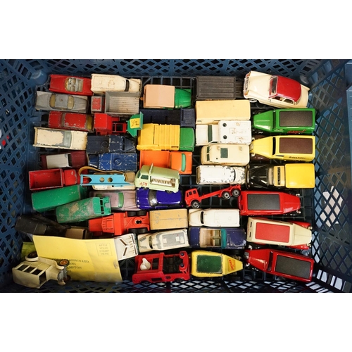 1194 - Over 230 mid 20th C onwards play worn diecast models, mostly Matchbox Lesney, also featuring Corgi, ... 