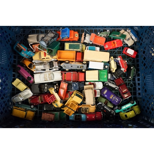 1194 - Over 230 mid 20th C onwards play worn diecast models, mostly Matchbox Lesney, also featuring Corgi, ... 