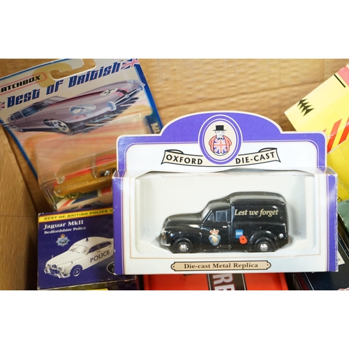 1198 - 50 Boxed diecast models featuring Oxford Diecast, Matchbox, Atlas Editions, Saico, Shell, etc, to in... 