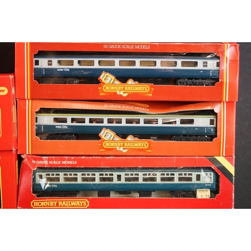 155 - 35 Boxed Hornby / Triang OO gauge items of rolling stock to include R233 Pullman Coach Brake, R430 B... 