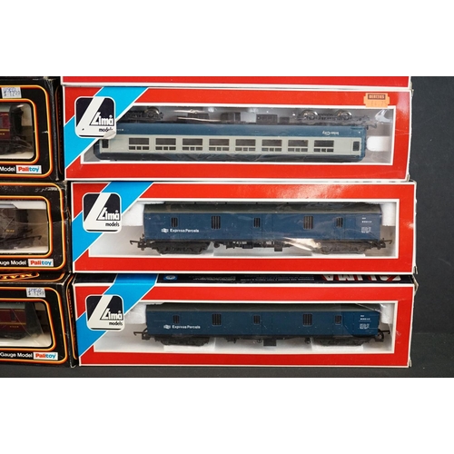 159 - 27 Boxed OO gauge items of rolling stock to include 9 x Lima, 6 x Replica Railways, 4 x Palitoy Main... 