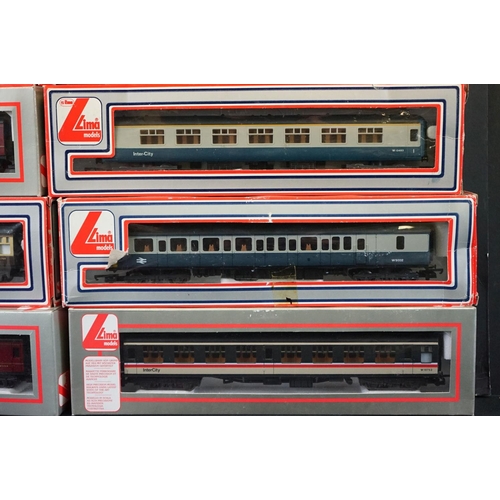 160 - 27 Boxed Lima OO gauge items of rolling stock mainly featuring various coaches