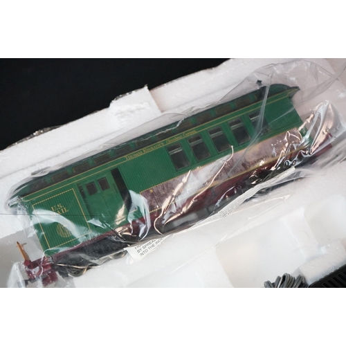 179 - Hawthorne Village OO gauge Christmas Express train set containing locomotive with tender, 4 x items ... 