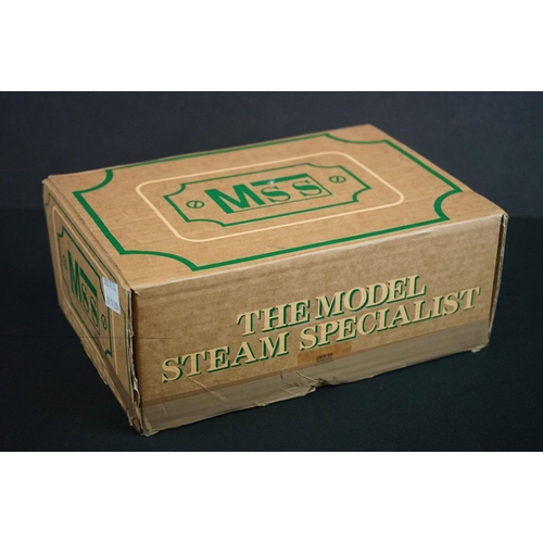 301 - Boxed MSS The Model Steam Specialist 909003 Loco Go Maroon 0-4-0 with accessories, ex