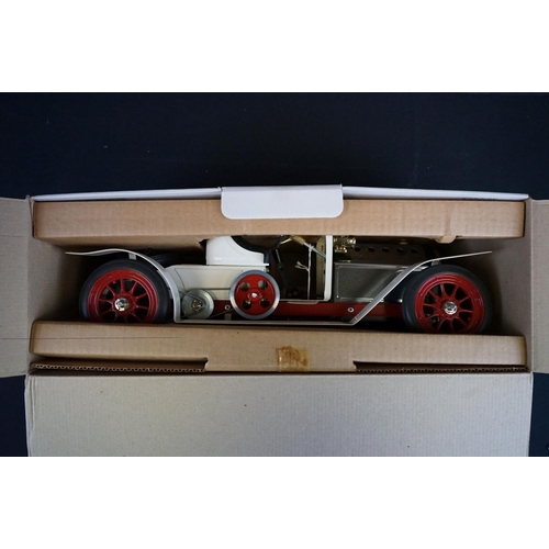 304 - Boxed Mamod Steam Roadster in cream appearing in an unused excellent condition