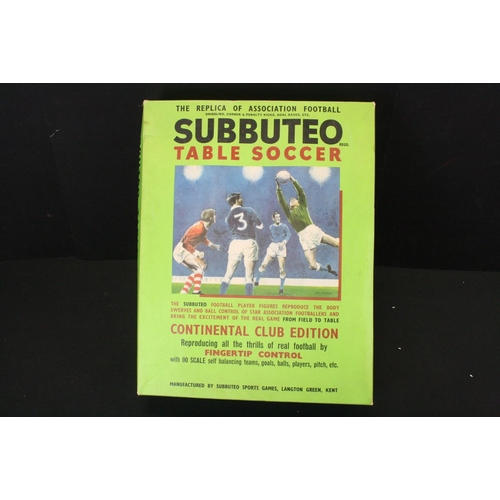 406 - Subbuteo - Boxed Grandstand Edition containing Argentina, England 2nd and Crystal Palace teams, othe... 