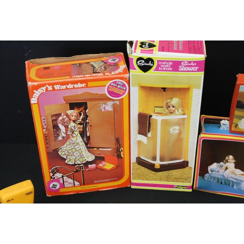 484 - Two boxed Pedigree Sindy accessories to include Sindy Bed and Bedclothes (missing headboard, box mis... 