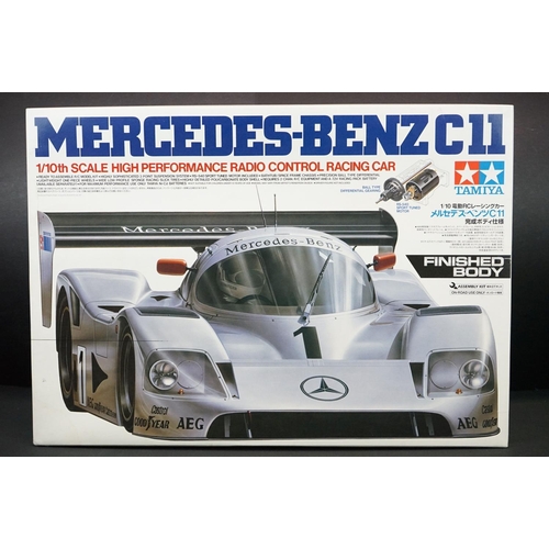 391 - Boxed Tamiya 1/10 R/C 58351 Mercedes Benz C11 High Performance Radio Control Racing Car