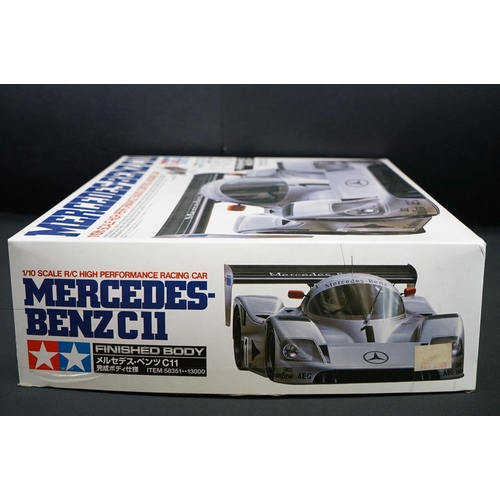 391 - Boxed Tamiya 1/10 R/C 58351 Mercedes Benz C11 High Performance Radio Control Racing Car