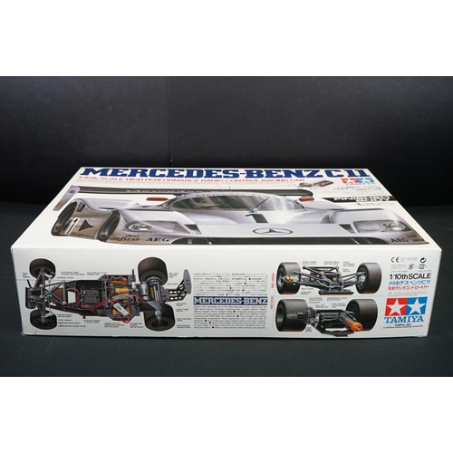 391 - Boxed Tamiya 1/10 R/C 58351 Mercedes Benz C11 High Performance Radio Control Racing Car