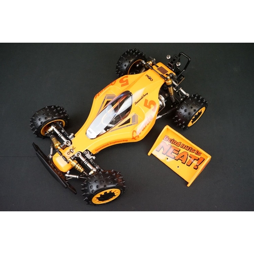 394 - Boxed Tamiya 1/10 Avante R/C 4WD High Performance Off Road Racer radio control car with instructions