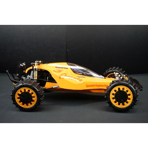 394 - Boxed Tamiya 1/10 Avante R/C 4WD High Performance Off Road Racer radio control car with instructions