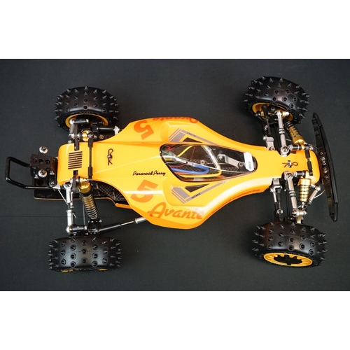 394 - Boxed Tamiya 1/10 Avante R/C 4WD High Performance Off Road Racer radio control car with instructions