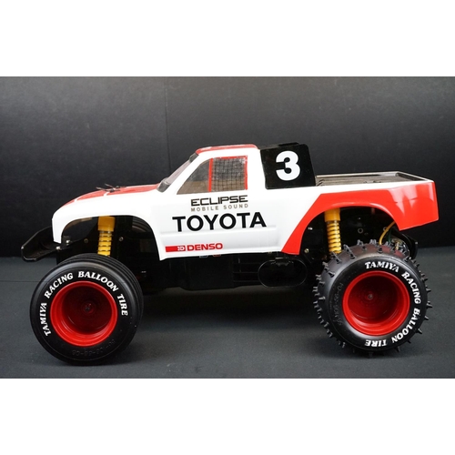 399 - Tamiya 1/10 R/C Toyota Monster Racer 4WD Off Road Racer radio control car