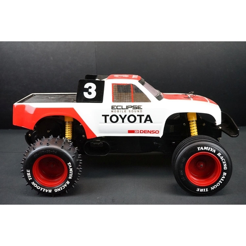 399 - Tamiya 1/10 R/C Toyota Monster Racer 4WD Off Road Racer radio control car