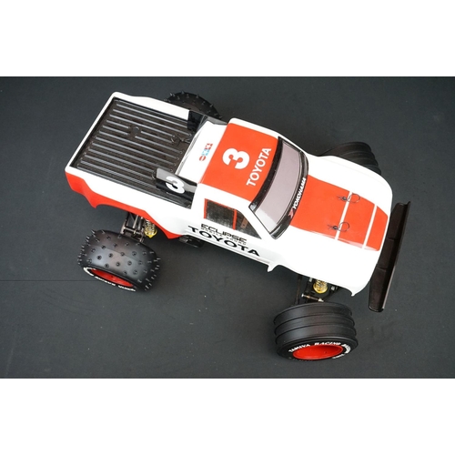 399 - Tamiya 1/10 R/C Toyota Monster Racer 4WD Off Road Racer radio control car