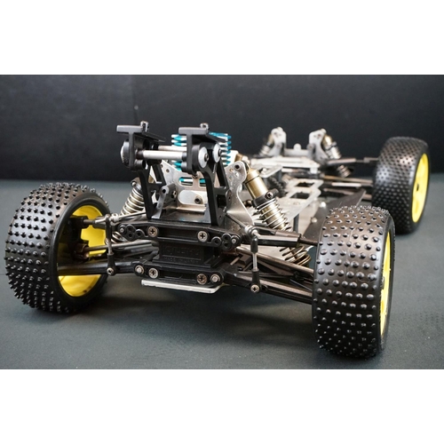 401 - Boxed Kyosho 4WD 1:8  Radio Controlled .21 Powered Racing Buggy