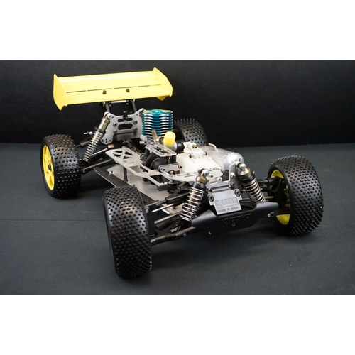 401 - Boxed Kyosho 4WD 1:8  Radio Controlled .21 Powered Racing Buggy