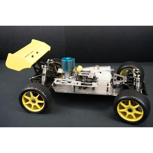 401 - Boxed Kyosho 4WD 1:8  Radio Controlled .21 Powered Racing Buggy