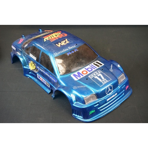 402A - Group of radio controlled cars and accessories to include Neko Rover Mini Monte Carlo in purple, Aco... 