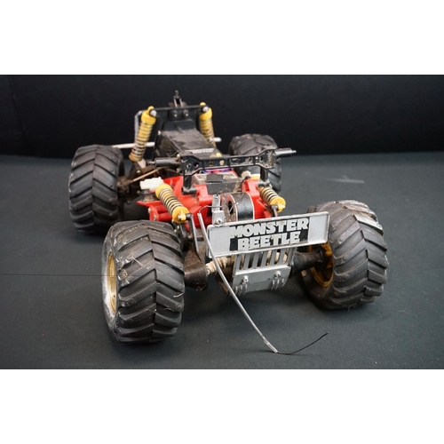 402A - Group of radio controlled cars and accessories to include Neko Rover Mini Monte Carlo in purple, Aco... 